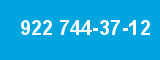 922 744-37-12